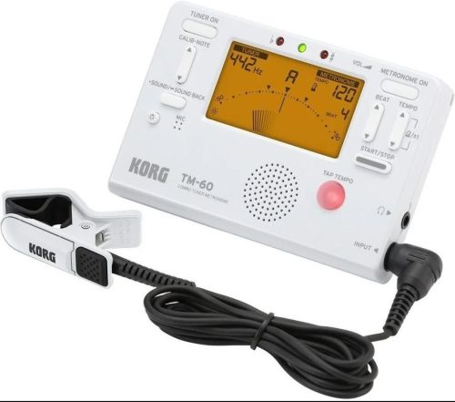 Metronóm és hangoló Korg TM-60 hangszedővel (CM-300)