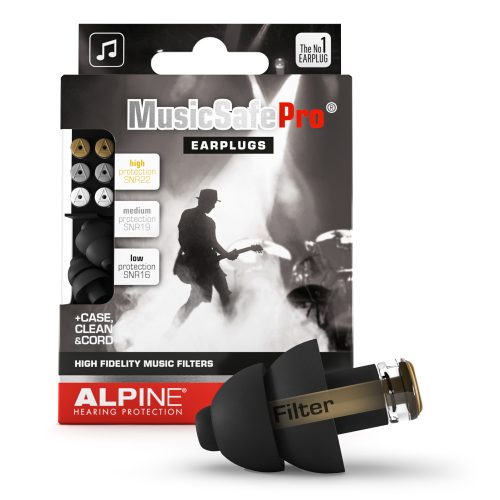 Alpine füldugó MusicSafe Pro Zenész/DJ fekete