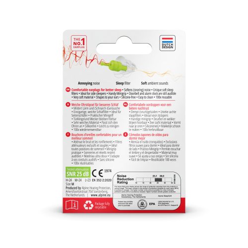 Alpine füldugó SleepSoft Alváshoz