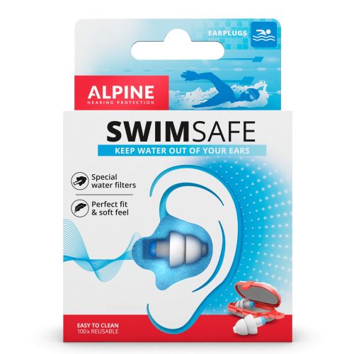Alpine füldugó SwimSafe Úszáshoz felnőtteknek