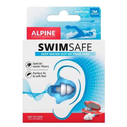 Alpine füldugó SwimSafe Úszáshoz felnőtteknek