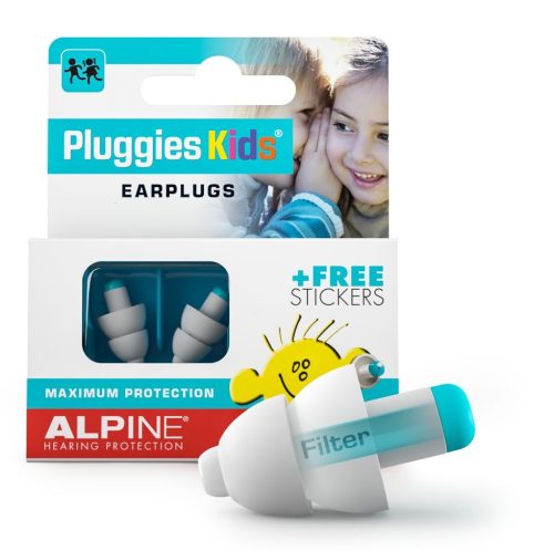 Alpine füldugó Pluggies Kids Gyereknek 3-12év (úszáshoz is)