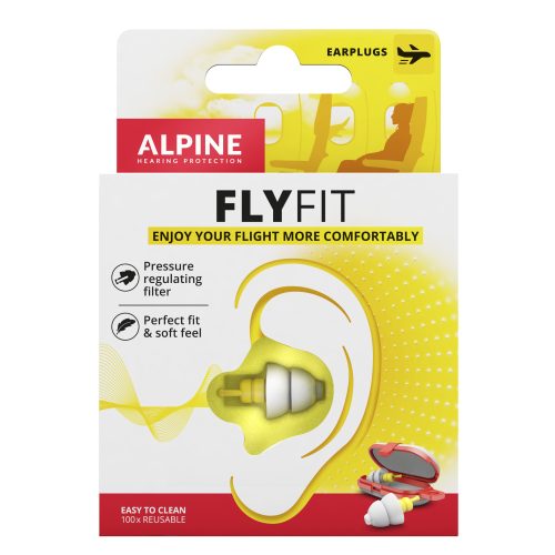 Alpine füldugó Flyfit Utazáshoz