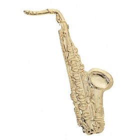 Kitűző, többféle -  színes szaxofon