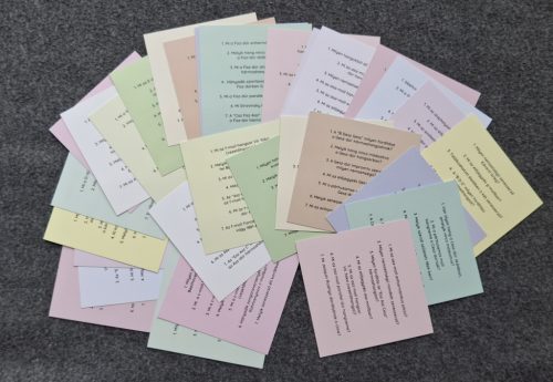 Agypróba zenesulisoknak szolfézs kártya