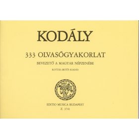 Kodály: 333 olvasógyakorlat (szolfézs) - kotta