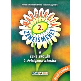   Margaréta Zeneismeret 2. Tankönyv QR kóddal (szolfézs) - kotta