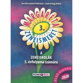   Margaréta Zeneismeret 3. Tankönyv QR kóddal (szolfézs) - kotta