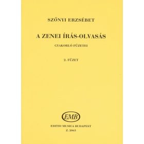   Szőnyi Erzsébet: A zenei írás-olvasás 2. (szolfézs) - kotta