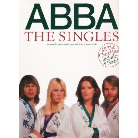   ABBA (Andersson & Ulvaeus): ABBA - The Singles (zongora, ének) - kotta