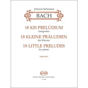Bach J.S.: 18 kis prelúdium (zongora) - kotta