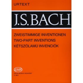 Bach J.S.: Kétszólamú invenciók (zongora) - kotta