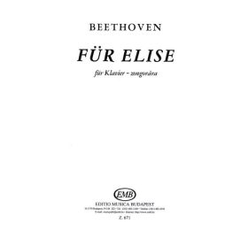 Beethoven: für Elise (zongora) - kotta