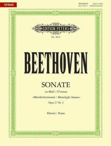 Beethoven: Holdfény szonáta (Moonlight) zongorára Nr.4014
