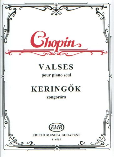 Chopin: Keringők (zongora) - kotta