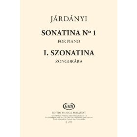 Járdányi Pál: I. szonatina (zongora) - kotta