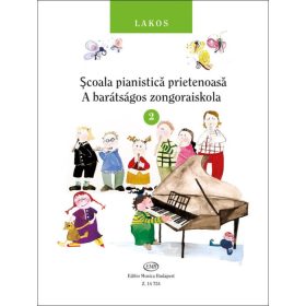 Lakos Ágnes: Barátságos zongoraiskola II. (ro-ma) - kotta