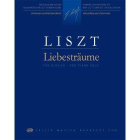 Liszt: Szerelmi álmok (zongora) - kotta
