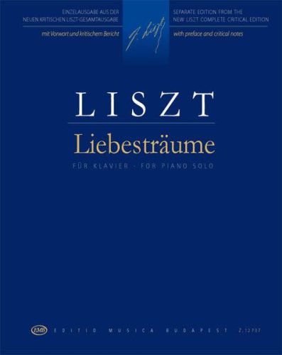 Liszt: Szerelmi álmok (zongora) - kotta