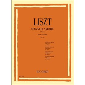 Liszt: Szerelmi álmok / Marzenia milonse (zongora) - kotta
