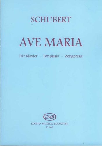 Schubert: Ave Maria (zongora) - kotta