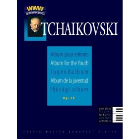   Tchaikovsky: Ifjúsági album zongorára op.39. (zongora) - kotta