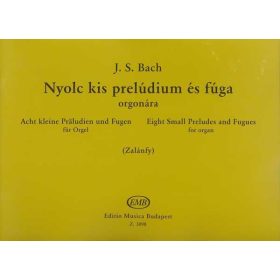 Bach: Nyolc kis prelúdium és fúga (orgona) - kotta