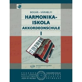 Bogár, Várhelyi:  Harmonikaiskola 1. - kotta