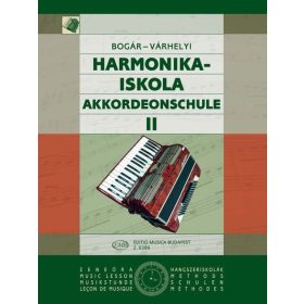 Bogár, Várhelyi:  Harmonikaiskola 2. - kotta
