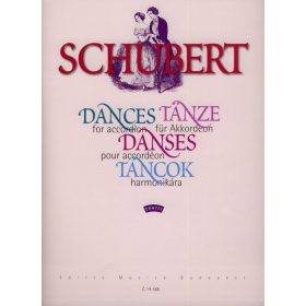 Franz Schubert: Táncok harmonikára (harmonika) - kotta