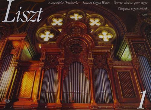Liszt Ferenc: Válogatott orgonaművek  1. - kotta