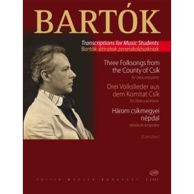   Bartók: Három csíkmegyei népdal (oboa és zongora) - kotta