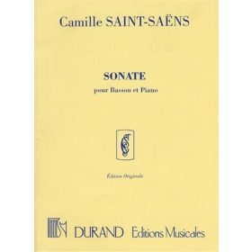   Camille Saint-Saens: Sonate pour Basson et Piano (fagott zongora duó) - kotta