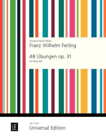Ferling, Franz Wilhelm: 48 Übungen op. 31 für Oboe (1840) (oboa) - kotta