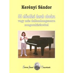 Kerényi Sándor: 55 előadási darab (oboa) - kotta