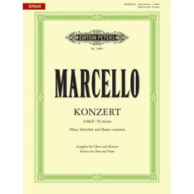 Marcello, A.: Oboe concerto in d minor - kotta