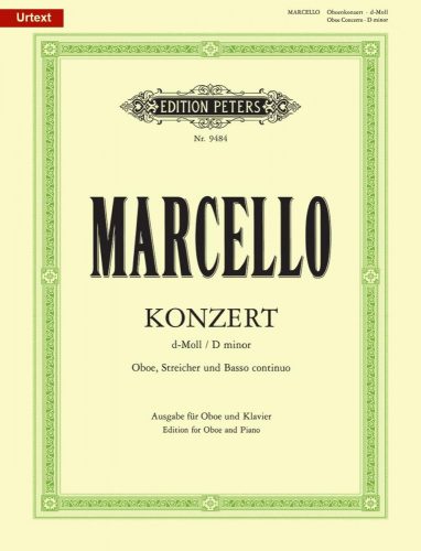 Marcello, A.: Oboe concerto in d minor - kotta