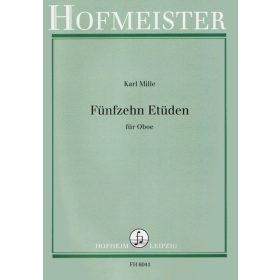 Mille: Fünfzehn Etüden (oboa) - kotta