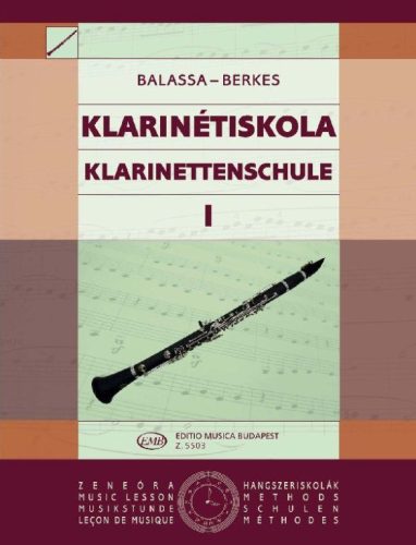 Balassa-Berkes: Klarinétiskola  1. - kotta