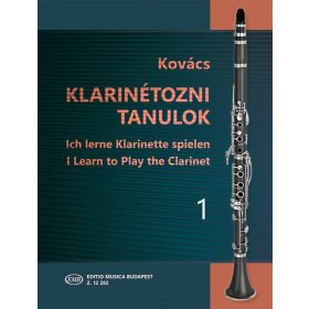 Kovács Béla: Klarinétozni tanulok 1 - kotta