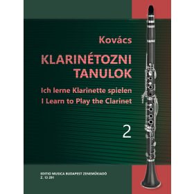 Kovács Béla: Klarinétozni tanulok 2 - kotta