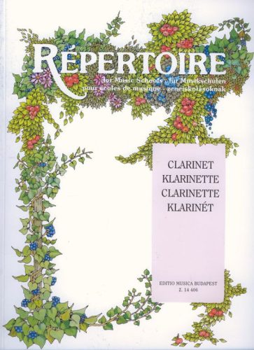Perényi É.: Repertoire Zeneiskolásoknak (klarinét) - kotta