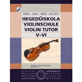   Dénes, Lányi, Mező, Skultéty: Hegedűiskola 5 -6. - kotta