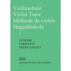 Sándor, Járdányi, Szervánszky: Hegedűiskola I. - kotta