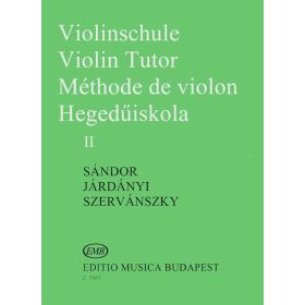 Sándor, Járdányi, Szervánszky: Hegedűiskola II. - kotta