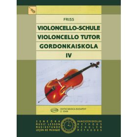 Friss A.: Gordonkaiskola 4. (cselló) - kotta