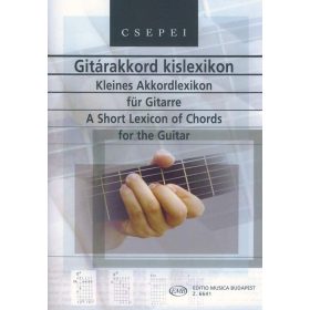 Csepei Tibor: Gitárakkord kislexikon (5000 akkord) - kotta