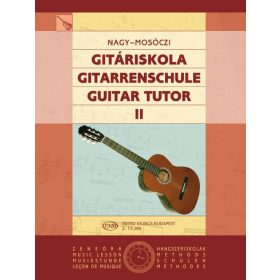 Nagy-Mosóczi: Gitáriskola 2. - kotta