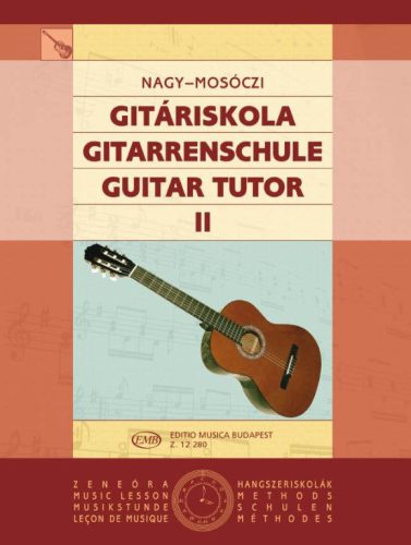 Nagy-Mosóczi: Gitáriskola 2. - kotta