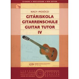 Nagy-Mosóczi: Gitáriskola 4. - kotta